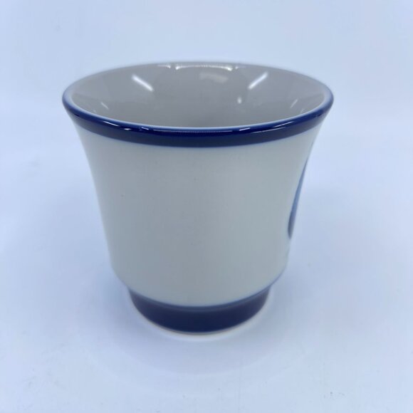 vintage noritake "running free" stoneware mug with blue sailboat design - Picture 2 of 6